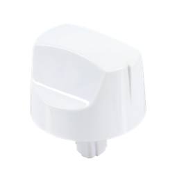 knob, gas oven, white