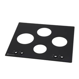 piano di lavoro, nero, Electrolux, 595x520mm