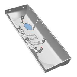 panel holder, white, Zanussi