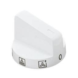 knob, function, white, 7+0