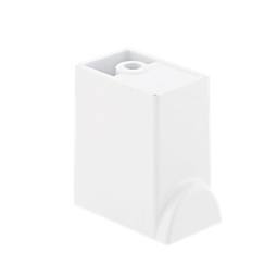 adapter, dörrhandtag, vit