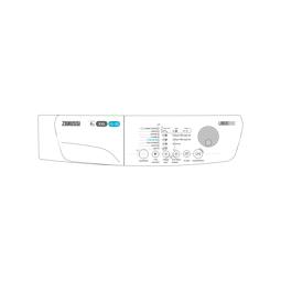 control panel, white, Zanussi