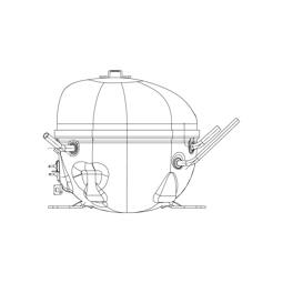 Compresseur pour réfrigérateur/congélateur