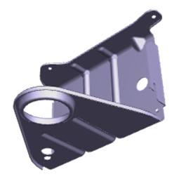 fixing bracket, main motor, rear,