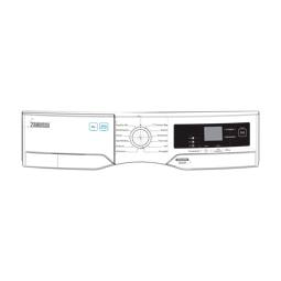 control panel, white, Zanussi