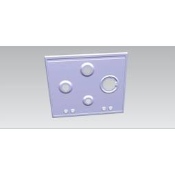 work top, inox, Electrolux, 594x510mm