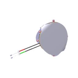 coil, oval, front