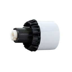knob, white,