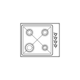 ARBEITSPLATTE,INOX,ELECTROLUX,