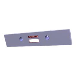 control panel,inox,60cm, Hexagon, 2K
