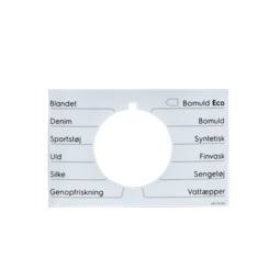 programme plate,knob,adhesive,DA