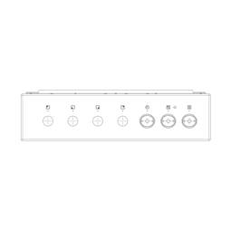 control panel, white, 50cm,7K