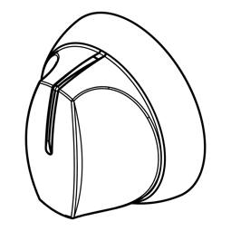 knob, index, black