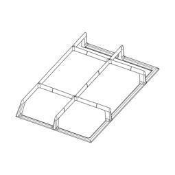 grid, pan support, left