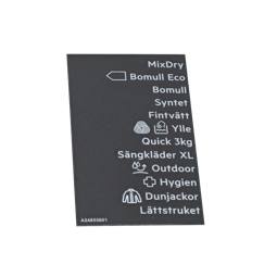 skylt program-, lim