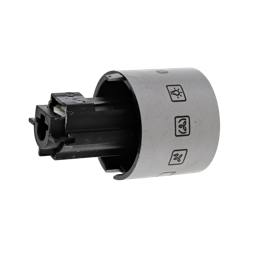 KNEBEL,FUNKTIONEN,INOX,9+0
