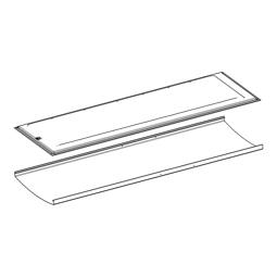 Fryslucka - Vit - 588x1637mm