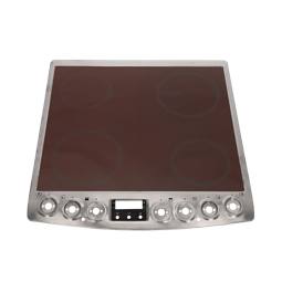 ceramic hob, stainless