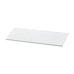 glass shelf, stopper, 477x155mm
