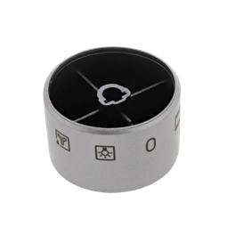 knob, function, grey, 8+0