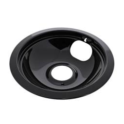 drip pan, small, 6''