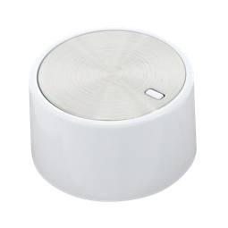 knob, white