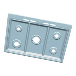work top, white, 894x590mm