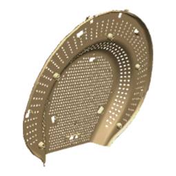 cover, rear panel, plastic,