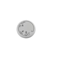 knob, temperature, white