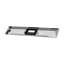 BEDIENBLENDE,INOX,60CM, SET, 2