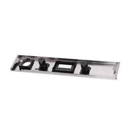 BEDIENBLENDE,INOX,60CM, SET, 2