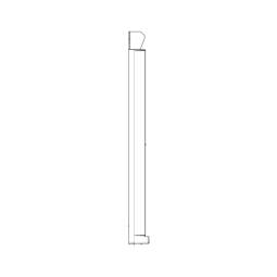 Door Glass Assembly - 592X303.5mm