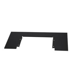 metal panel, upper, black, 90cm