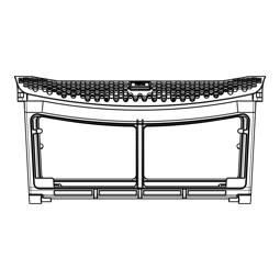 fluff filter, assembly, white