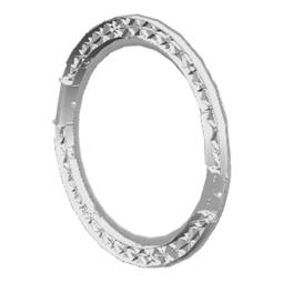 rám dvierok, vzadu, šedý, Ø443,6mm