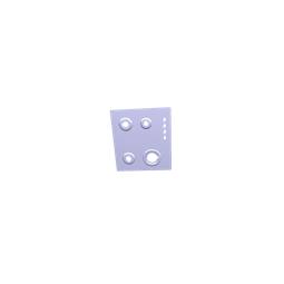work top, inox, AEG, 745x515mm