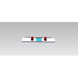 BEDIENBLENDE,INOX,60CM, LUX, 2