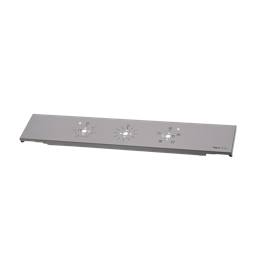 BEDIENBLENDE,INOX,60CM,3K