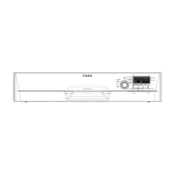 control panel, white, AEG