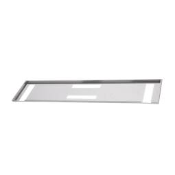 painel vidro, central, inox, skyline 1145,9x251