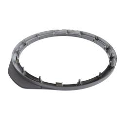 ovi kehys,etu,hopea,Ø490mm/dark silver