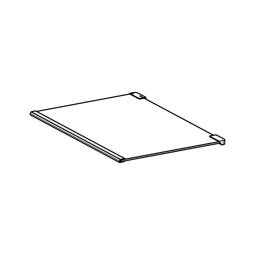 Glasregal,Anschlag,neutral,458.5x280mm