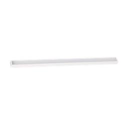 front panel, without, support, 598x40 white ELC