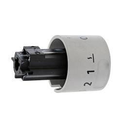 knob, energy regulator, inox