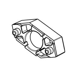 Support de moteur pour aspirateur cylindrique