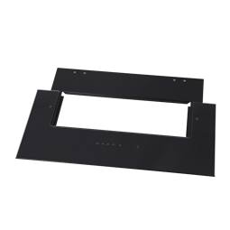 glass panel,assembly,lower,550x300mm,Black