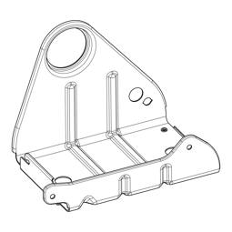 fixing bracket, main motor, rear,