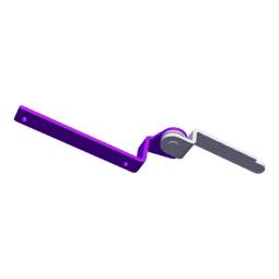 hinge, lid, left
