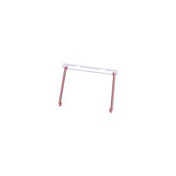 Ensemble de vitre de porte - 594x470mm