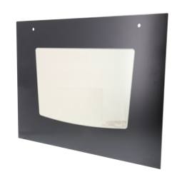 Vnější skleněný panel dvířek trouby